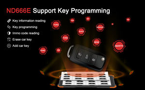 <span class=keywords><strong>Humzor</strong></span>-Scanner OBD2 <span class=keywords><strong>NexzDAS</strong></span> ND666 Elite 12V et 24V, outil complet de diagnostic pour voiture et camion, codage ECU - Product Image 4