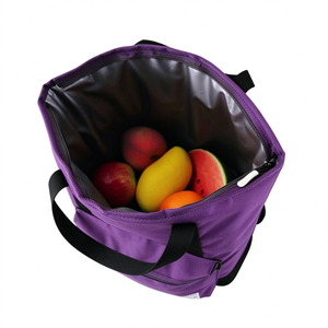 Customized Logo 4-Person Travel Wine <b>Bottle</b> Picnic Cooler Backpack <b>Thermal</b> Insulated Polyester Soft Fabric Waterproof 17L - Product Image 6