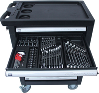 RTTOOL 472 pièces, chariot d'outils de réparation automobile, ensemble de clés et de boîtes à outils pour mécanicien
