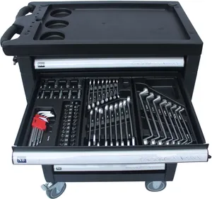 472 قطعة سيارة إصلاح اليد عربة خزانة مع أدوات أدوات ورشة العمل صندوق أدوات - Product Image 5