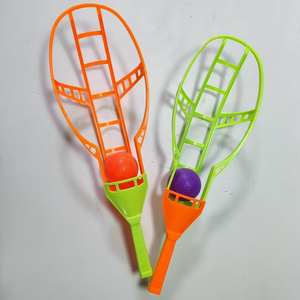 Raquette de sport éducative pour enfants, <span class=keywords><strong>jouet</strong></span> interactif parent-enfant, <span class=keywords><strong>filet</strong></span> de plage, grande balle à lancer, 47 cm - Product Image 2