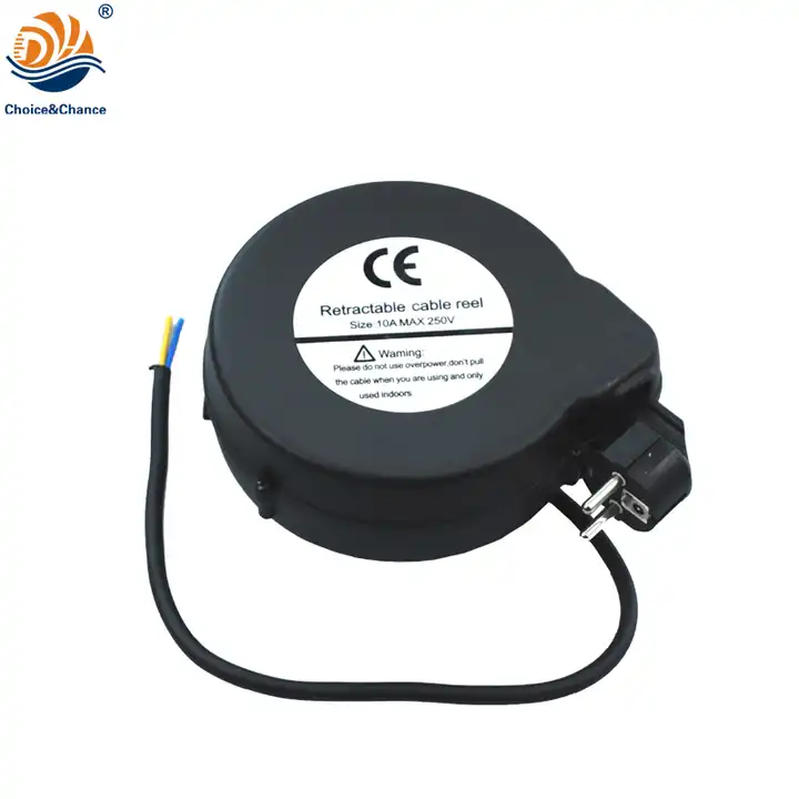 small size extension cord reel automatic
