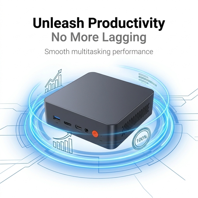 The Mini PC Adopts the AMD Ryzen 7 H 255 Architecture Mini Desktop 2 DDR5 USB Interfaces and It Is a Portable PCs