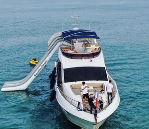 Personnalisé le plus grand <span class=keywords><strong>toboggan</strong></span> gonflable pour yacht à eau <span class=keywords><strong>toboggan</strong></span> pour bateau <span class=keywords><strong>toboggan</strong></span> gonflable pour quai et <span class=keywords><strong>piscine</strong></span> en mer - Product Image 5