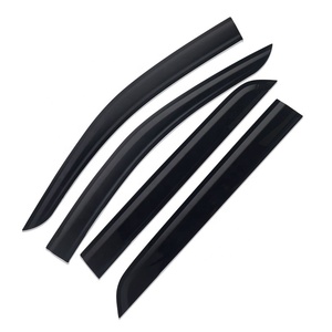 แผ่นบังแดดประตูรถยนต์สีดำ ยี่ห้อ <span class=keywords><strong>Everest</strong></span> รุ่นปี 2015-2021  แผ่นกันฝนหน้าต่าง สำหรับ <span class=keywords><strong>Ford</strong></span> <span class=keywords><strong>Everest</strong></span> 2022 <span class=keywords><strong>2023</strong></span> อุปกรณ์ตกแต่ง - Product Image 4