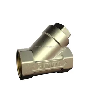 S4305 brass BSP Y Strainer check valve