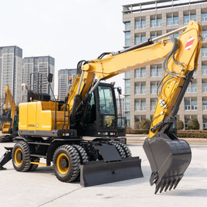 Excavatrice sur pneus XE155WECR de Chine : Haute Qualité et Prix Abordable pour Travaux Routiers et Construction Municipale, Mobilité Flexible - Product Image 3