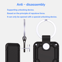 Rastreador GPS Personal 4G WiFi OEM de Fábrica, Dispositivo Inteligente Antipérdida con Ubicación en Tiempo Real, Alerta SOS, Aplicación Geo Android, Panel de Control, 1 Año