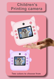 Cámara de Video Digital a Prueba de Agua para Niños, Pantalla IPS de 2.4 Pulgadas, Lente Dual, Impresión Instantánea, Videocámara de 1080P para Niños - Product Image 3