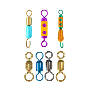 Aohu Fishing Swivel Connector Silicone High Elasticity Anti-Explosion Long Rotating Tube For Fishing Line - Product Image 4