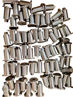 Tiges de moteur en acier inoxydable 304/316 usinées CNC sur mesure pour équipements industriels, usinage par électroérosion à fil et brochage pour services d'usinage