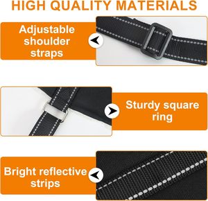 Adjustable Soft Fabric <strong>Dog</strong> <strong>Lift</strong> Harness-Portable Sling for Large <strong>Dogs</strong> Seniors Injured/Disabled <strong>Dogs</strong> &amp; ACL Surgery <strong>Support</strong> - Product Image 3