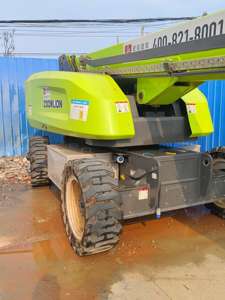 इस्तेमाल किया 32 मीटर डीजल पहिएदार पहिया स्पष्ट उछाल लिफ्ट ZA34J-V हवाई कामकाजी मंच आवश्यक कोर घटक पंप इंजन मोटर - Product Image 4