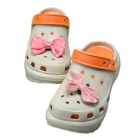 Breloques de chaussures en tissu peluche multicolores pour femmes, sabots, bricolage, breloques pour filles, style princesse, décoration de chaussures