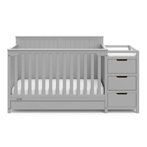 Cuna Ajustable de Madera Maciza Montessori <span class=keywords><strong>LM</strong></span> KIDS con Cambiador para Uso en Hospitales y Escuelas - Product Image 2