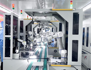 เทคโนโลยี SafeSkin หุ่นยนต์ร่วมปฏิบัติงาน <span class=keywords><strong>DOBOT</strong></span> CR5AS ความแม่นยำ ±0.02 มม. 6 แกน รับน้ำหนักได้ 5 กก. โคบอทสำหรับประกอบอุปกรณ์อิเล็กทรอนิกส์ - Product Image 4