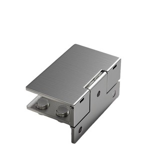 Poluoni Frameless Glass Door <b>Hinge</b> 5-8mm Stainless Steel <b>Soft</b> <b>Close</b> <b>Cabinet</b> Hardware - Product Image 2