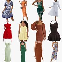 Robe d'été Shei Collection |   Style Boutique Tendance |   Déstockage en gros de balles de shi, neuves, de marque chinoise, sans échantillon, sans plomb