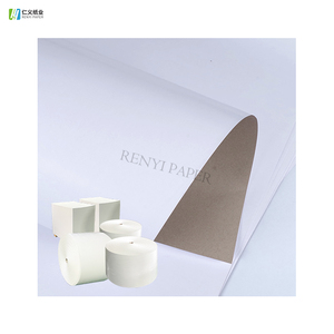 Prezzo di Fabbrica Formato Personalizzato 250gsm Alta Qualità Anti-Arricciamento Carta Patinata in Pura Fibra di Legno Rotolo Jumbo per Imballaggio - Product Image 2