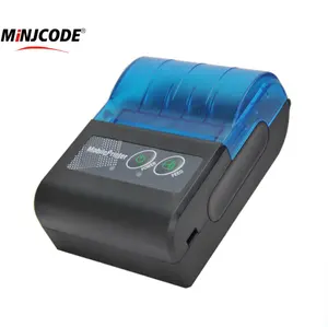 MJ5890 Printer Thermal Mini 2 inci, Printer impresoras- portatil mekanisme Recipt gigi biru termal