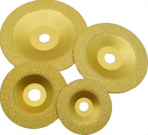 M10 100 mét độ cứng cao brazed kim cương Mài đĩa OEM cong Bát Đá đánh bóng đĩa cho gạch ceramic vitrified gạch - Product Image 4