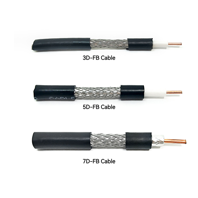 Factory Supply Low Loss 50-5 GPS Extension Wire Antenna Coaxial Cable Signal 3D-FB/5D-FB ALMR300/7DFB/12DFB RF Communicate Cable