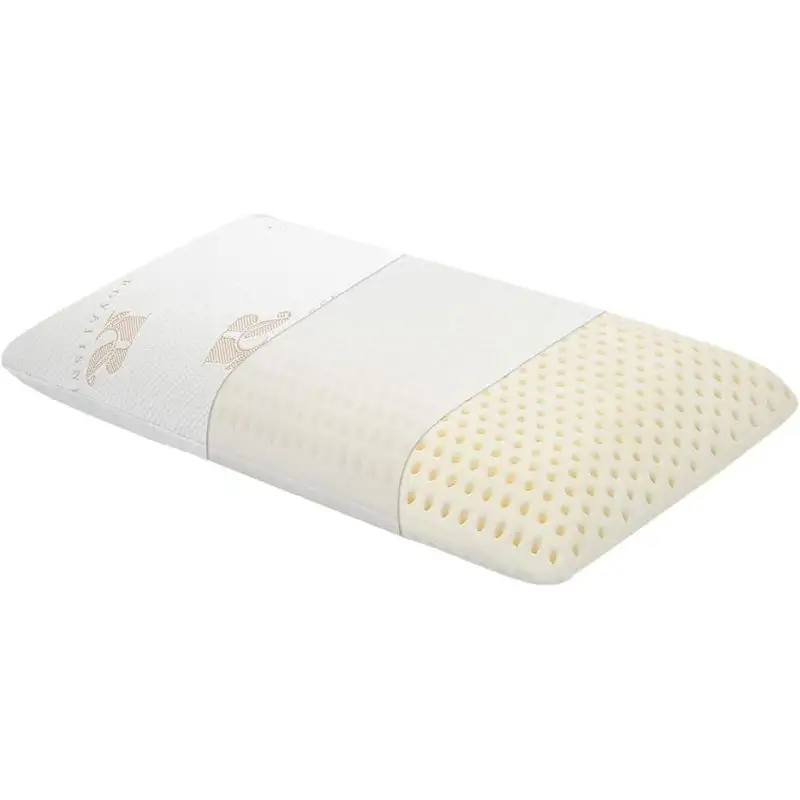 Экологичная Подушка с поддержкой шеи и памятью, 100 подушка из натурального латекса, подушка для кровати