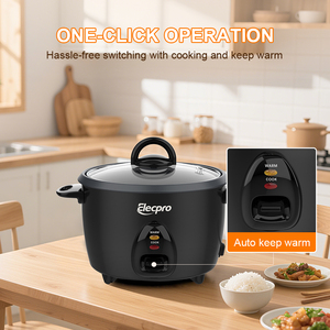 <span class=keywords><strong>Olla</strong></span> Eléctrica Multifuncional de 2.5L, Blanca, Antiadherente, Segura y Duradera, con Certificación CE, Capacidad para 5 Tazas - Product Image 3