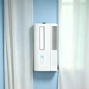 Climatiseur de fenêtre DC 7500 BTU R32, design amovible, <span class=keywords><strong>protection</strong></span> de fenêtre, installation facile, système de refroidissement vertical DC, usage domestique - Product Image 5