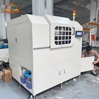 Scie à onglet automatique à passage unique pour profilés aluminium, machine de découpe de profilés aluminium pour fabricants de pièces de véhicules électriques