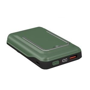 PD 22,5 W Banco de energía inalámbrico magnético rápido QC Powerbank portátil Batería <span class=keywords><strong>externa</strong></span> para <span class=keywords><strong>iPhone</strong></span> Energía transparente - Product Image 1