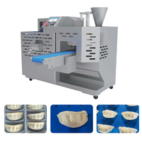 Machine automatique à raviolis avec différents moules, haute vitesse, pour samosas et gyozas, capacité de 50-60 pièces/min, certifiée CE, garantie 1 an