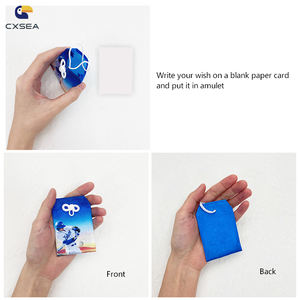 OEM fabbrica all'ingrosso di moda regalo promozionale di alta qualità tessuto tessuto tessuto tessuto portafortuna amuleto - Product Image 6