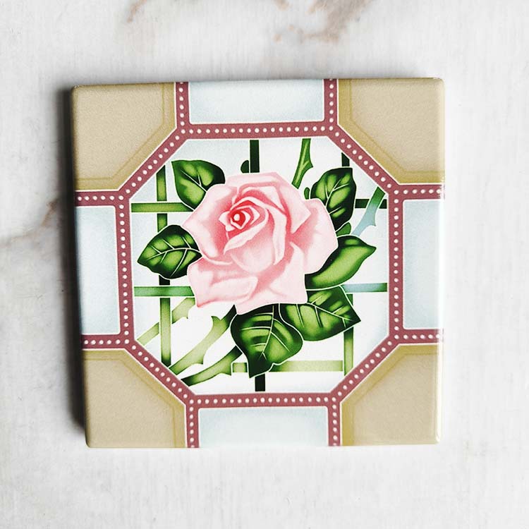 Glaze heat transfer printing