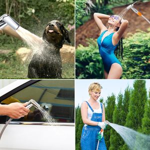 Nouvelle <span class=keywords><strong>Douche</strong></span> de Sécurité Portable pour Camping et Escalade en Extérieur, Réservoir d'Eau PC 15L, Recharge USB, Chauffage <span class=keywords><strong>Solaire</strong></span>, Thermomètre Intégré - Product Image 5