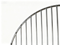 Grille de barbecue ronde en acier inoxydable 304, grille de cuisson au charbon de bois à fils croisés, pour cuisson vapeur et refroidissement, filet de cuisson au charbon, maille pour grils BBQ