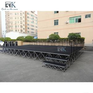 Escenario Modular Desmontable con Rampas, Escenario Móvil Ligero - Product Image 6