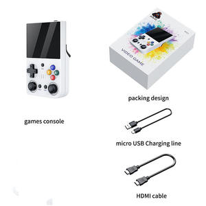 Handvat Gehouden Gameconsole M21 Video Gaming Speler 3.5 Inch Linux Systeem Draagbare Retro Handheld Gameconsole 2025 Hot Sale - Product Image 4