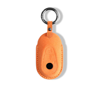 Accessoires automobiles intelligents, étui pour clés en daim, housse pour clés de voiture et porte-clés à distance pour la plupart des marques de voitures