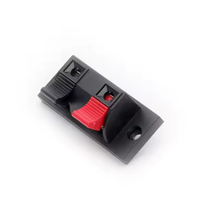 Câblage de haut-parleur audio Pince à broches Mini 2/Deux broches Presse Push Câble Haut-parleur Amplificateur Connecteur à ressort Bornier