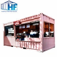Conteneur en panneaux sandwich en acier personnalisé, écologique, respirant, extensible et durable pour les cafés, restaurants, bars et food trucks
