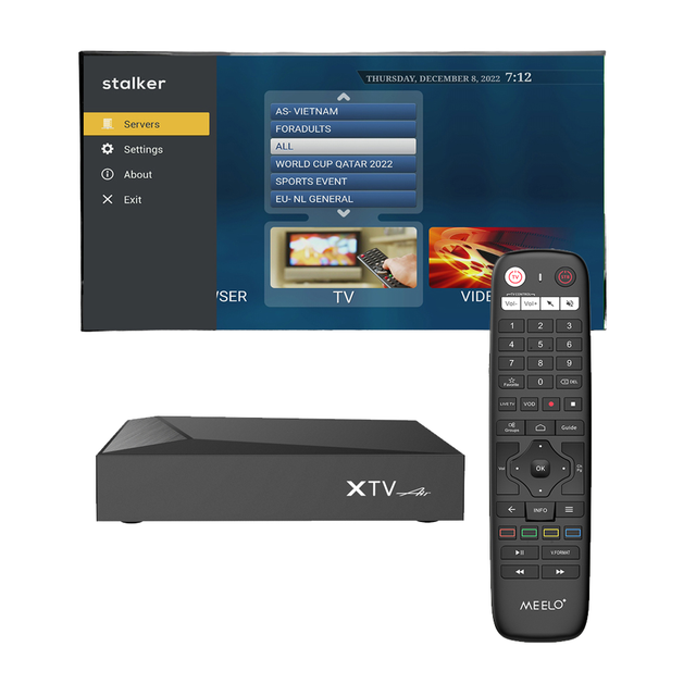 1year Warranty | Streaming for XTV AIR Meelo TV Box 2GB 16GB Strong Wi-Fi 4K HD Android 11 Livego Hot Sell