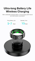 Bague Connectée SHR pour la Santé – Anneau Intelligent pour Couples, Suivi d'Activité avec Écran – Design Élégant, Surveillance Avancée de la Santé