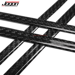 Pour <span class=keywords><strong>Ford</strong></span> <span class=keywords><strong>Mustang</strong></span> <span class=keywords><strong>GT</strong></span> S650 2024 voiture poignée de porte <span class=keywords><strong>centrale</strong></span> évent sortie autocollant couverture garniture accessoires intérieur véritable Fiber de carbone - Product Image 4