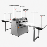 Laminoir à pâtisserie commercial Puits Damour pour la production de feuilles de pâte feuilletée fine et de tartelettes, machine de boulangerie