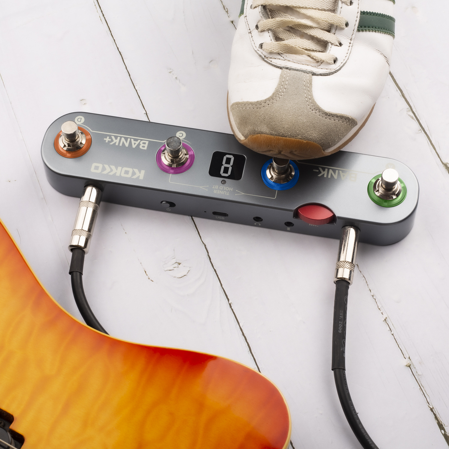 KOKKO KE1 Multi-Functional Guitar Effects Unit with Built-In