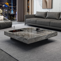 Ensemble de canapés KT STONE, meubles en marbre noir et blanc, table basse au design moderne, luxe, utilisation en hôtel français, garantie 5 ans, marbre