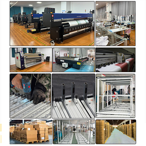 Caja de Luz LED Modular de Aluminio de Doble Cara Personalizable y Fácil de Instalar 3x3 para Exposiciones, Ferias Comerciales, Fondo de Stand 3x2 10x10 - Product Image 3