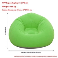 Canapé gonflable sphérique moderne et simple pour l'extérieur, pliable, pour la maison, pour dormir et se détendre, coussin d'air portable, pouf