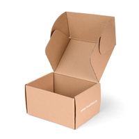Cajas de envío rígidas de cartón corrugado de lujo impresas personalizadas para calcetines de laminación mate de materiales reciclados certificados
